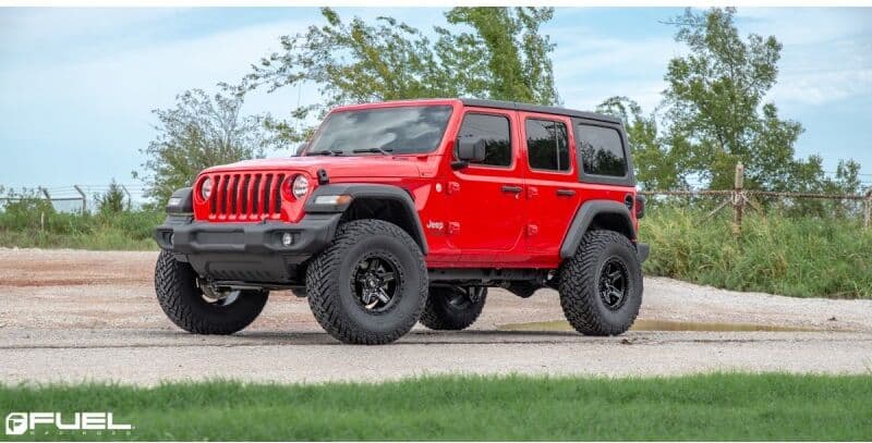 Fuel Off-Road Jantă de Aluminiu, FUEL KICKER, 17x9.0, ET 12, 6x114.3, 66.06, Negru