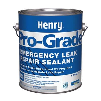 Henry Pro Grade 163 Emergency Leak Repair Sealant 1 Gallon Pail