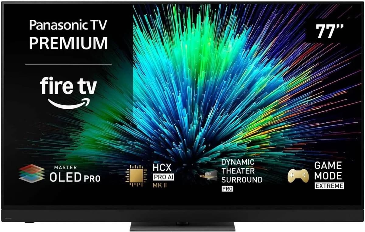 Panasonic TV-77Z90BE6A 4K OLED Fire-TV Svart