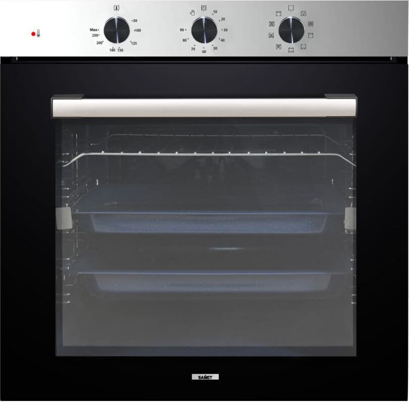 samet Vinland85 Forno Elettrico Da Incasso Ventilato Multifunzione 85 Litri 60 Cm Classe B Colore Inox - Vinland85