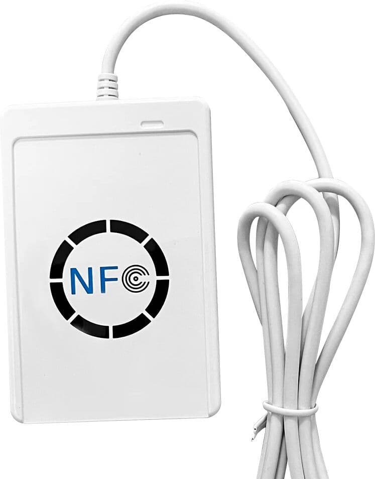 HACHANLUN RFID Smart Card Reader Contactless Writer Copier Duplicator Writable Clone NFC ACR122U USB S50 13.56mhz M1 Card Reader