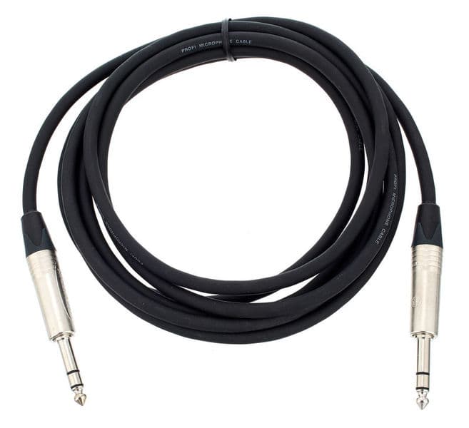 pro snake 17580/3,0 Audio Cable nero