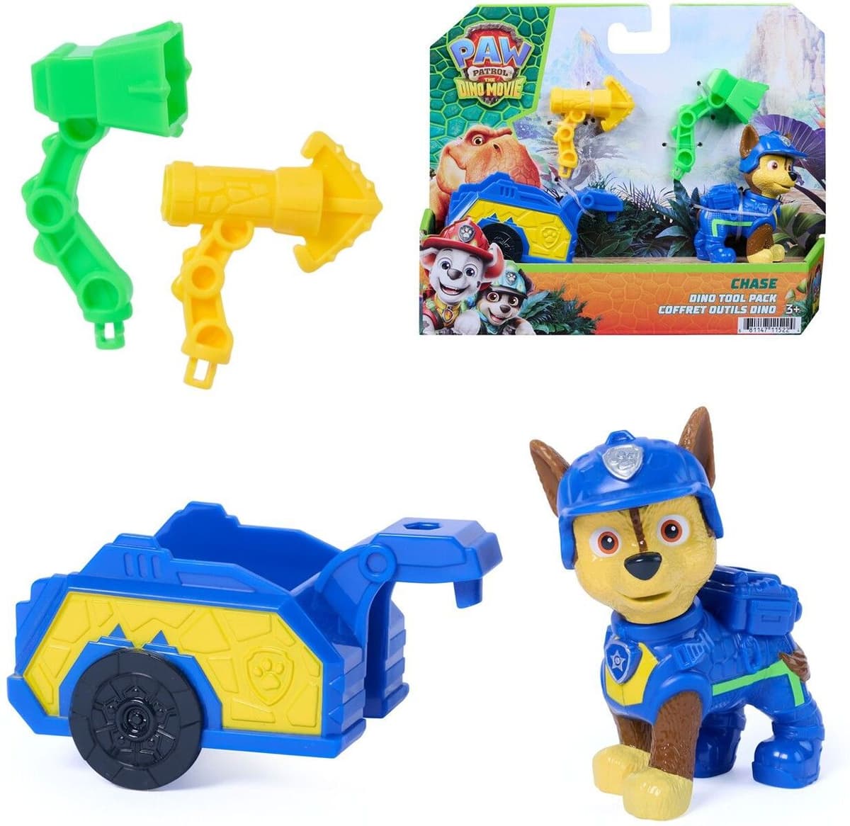 Spin Master Paw Patrol: The Dino Movie - Chase Dino Tool Pack (20157003)