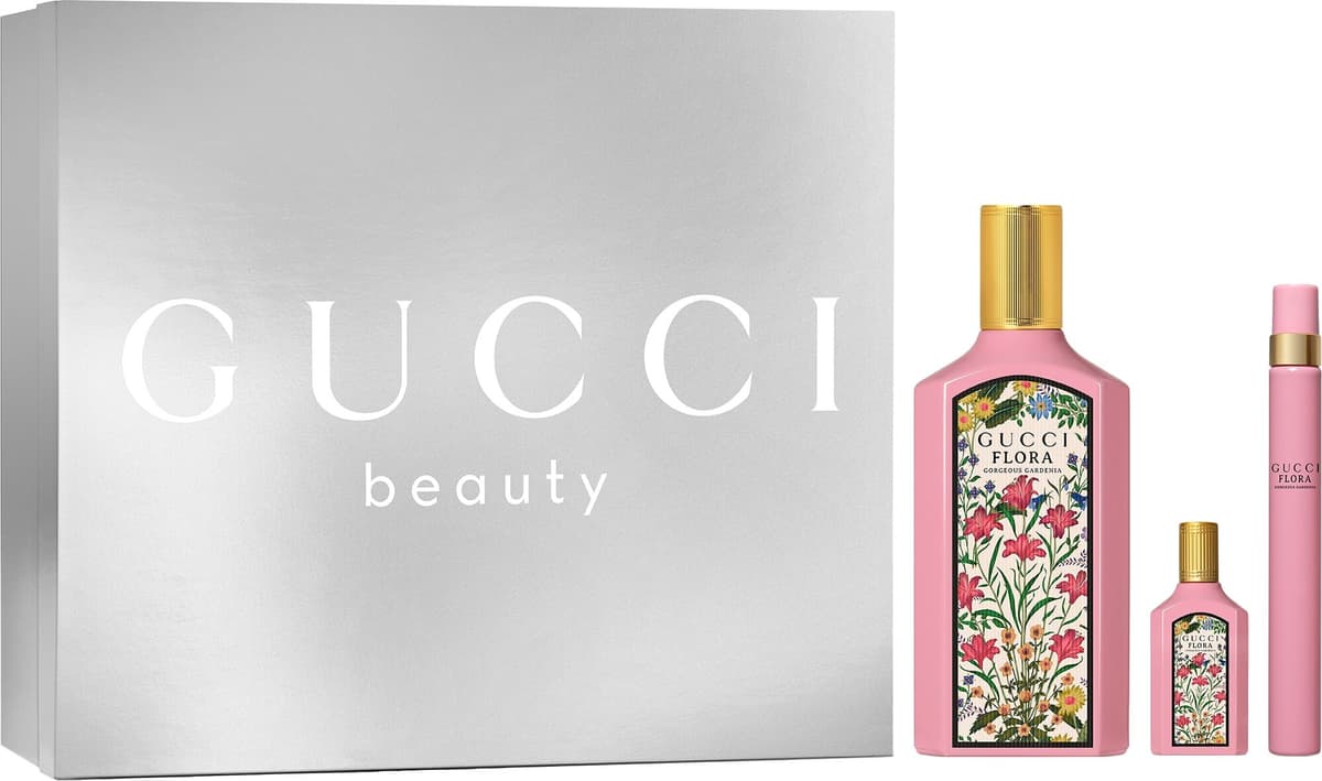GUCCI Flora Gorgeous Gardenia 100ml Eau De Parfum Gift Set