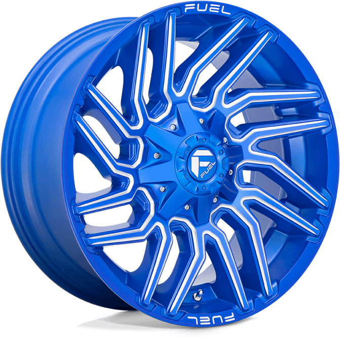 Fuel Off-Road Jantă de Aluminiu, FUEL D774 TYPHOON, 20x9.0, ET 1, 6x135 / 6x139.7, 106.1, Albastru