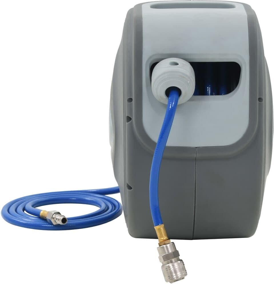 vidaXL Enrouleur automatique de tuyau d'air 1/4" 20 m