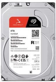 Seagate nas hdd 8tb ironwolf 5400rpm 6gb/s sata 256mb cache 3.5inch