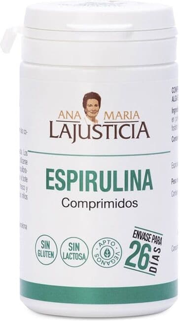 Ana Maria Lajusticia ESPIRULINA 160 Tabs