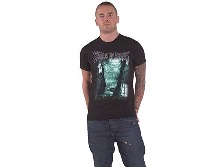 Cradle Of Filth Dusk & her embrace T-shirt zwart 100% katoen Band merch, Bands