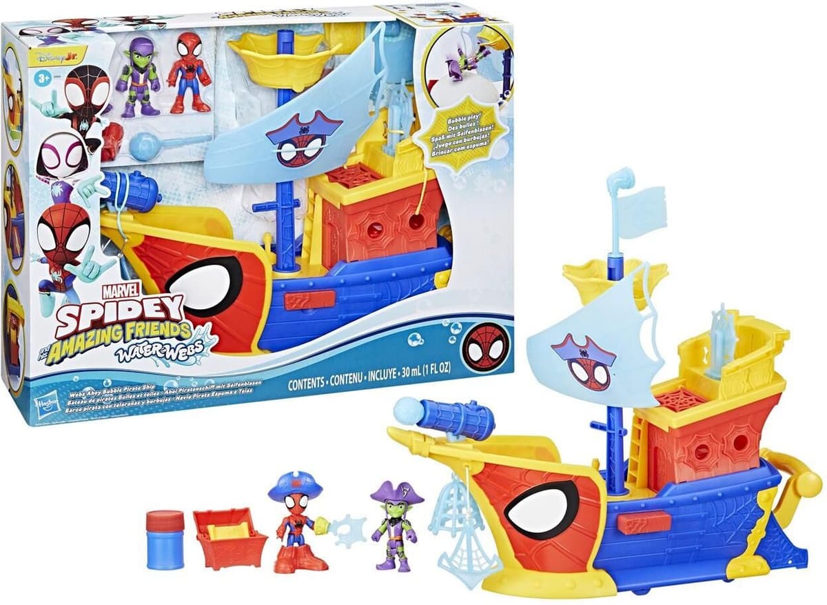 Hasbro Disney Jr. Marvel: Spidey And His Amazing Friends Waterwebs - Webs Ahoy