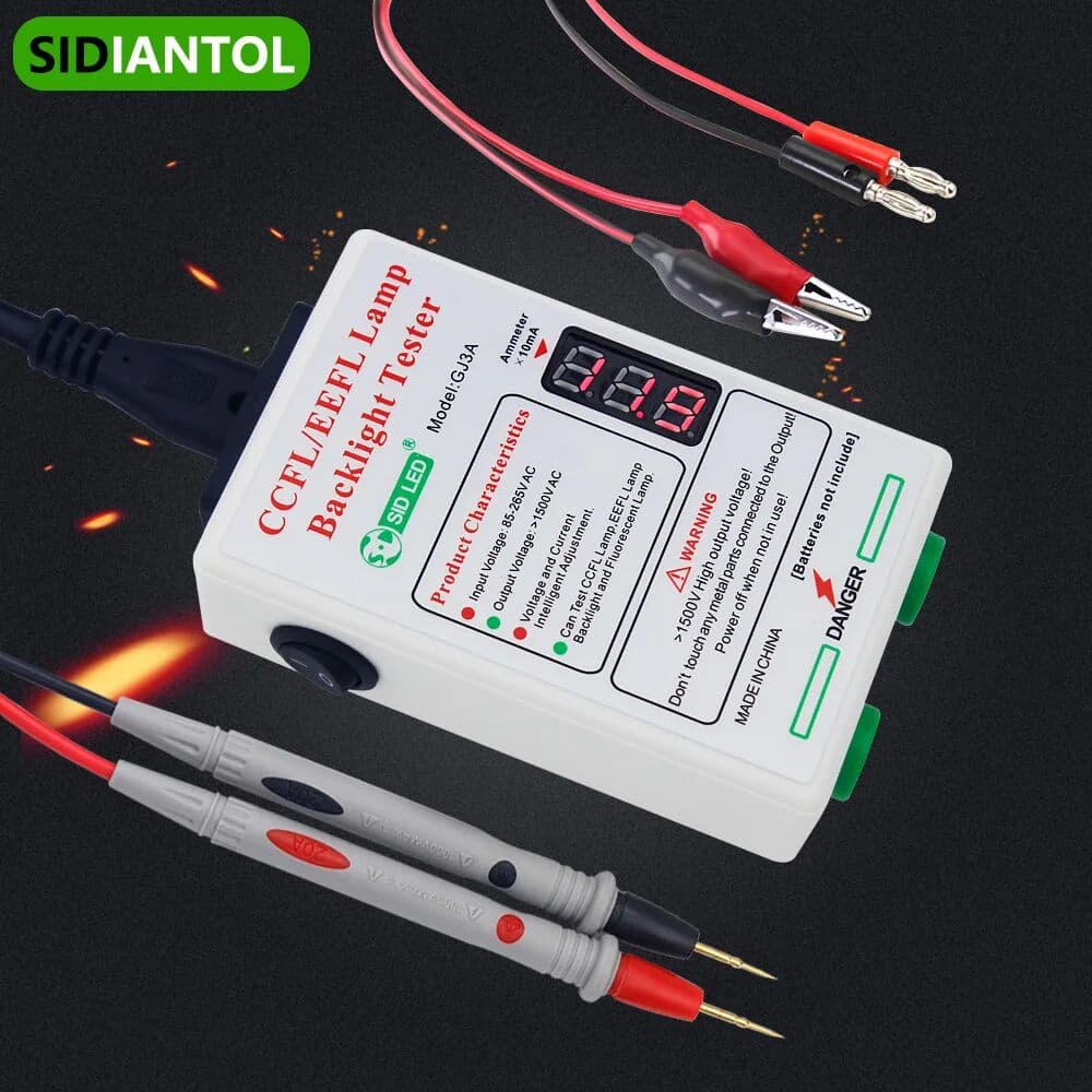 SIDIANTOL All size LCD Lamp CCFL EEFL Light Tube Laptop TV Backlight Tester Repair Tools