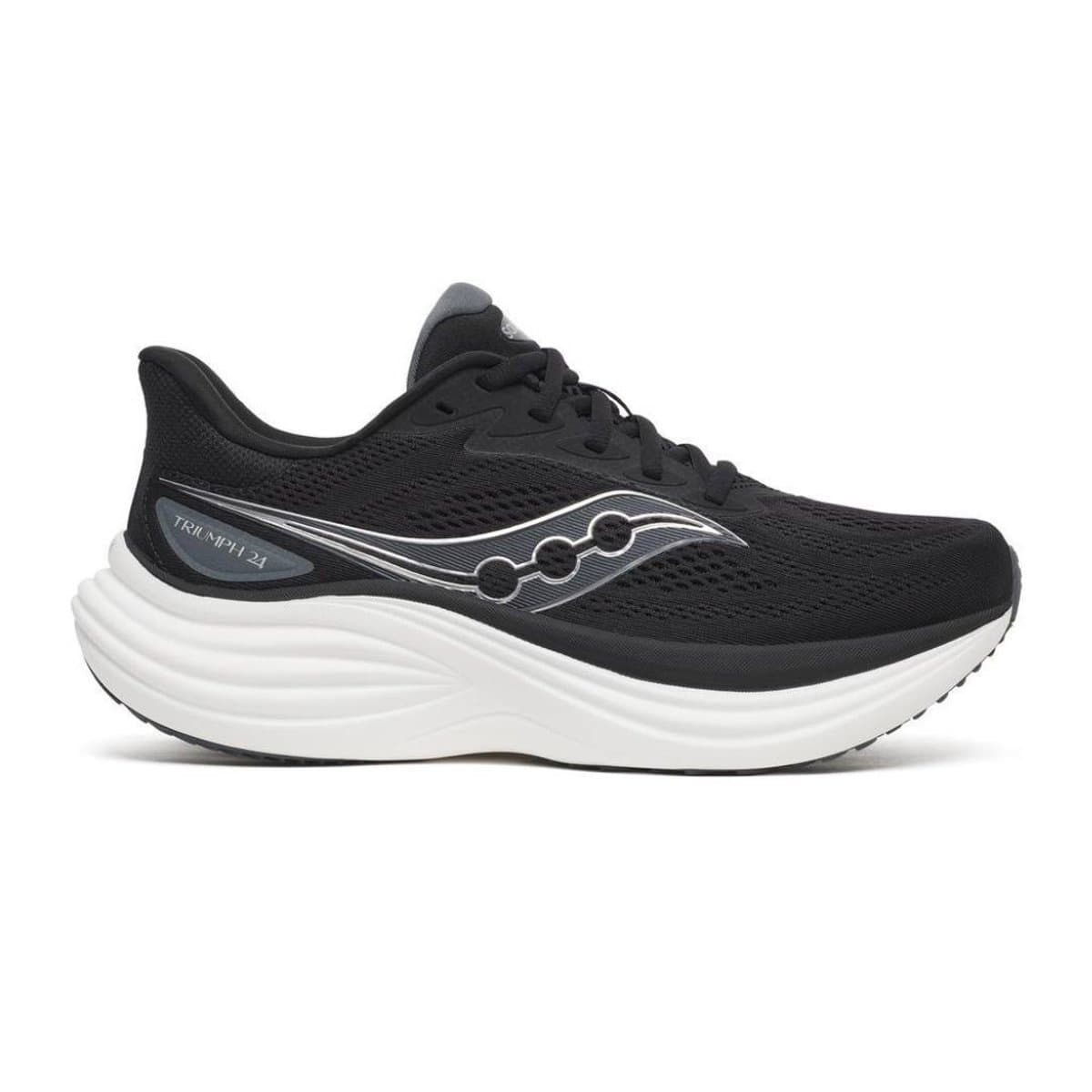 Scarpe Saucony Triumph 24 Nero Grigio AW26 Donna, Taglia 40 - EUR Donna