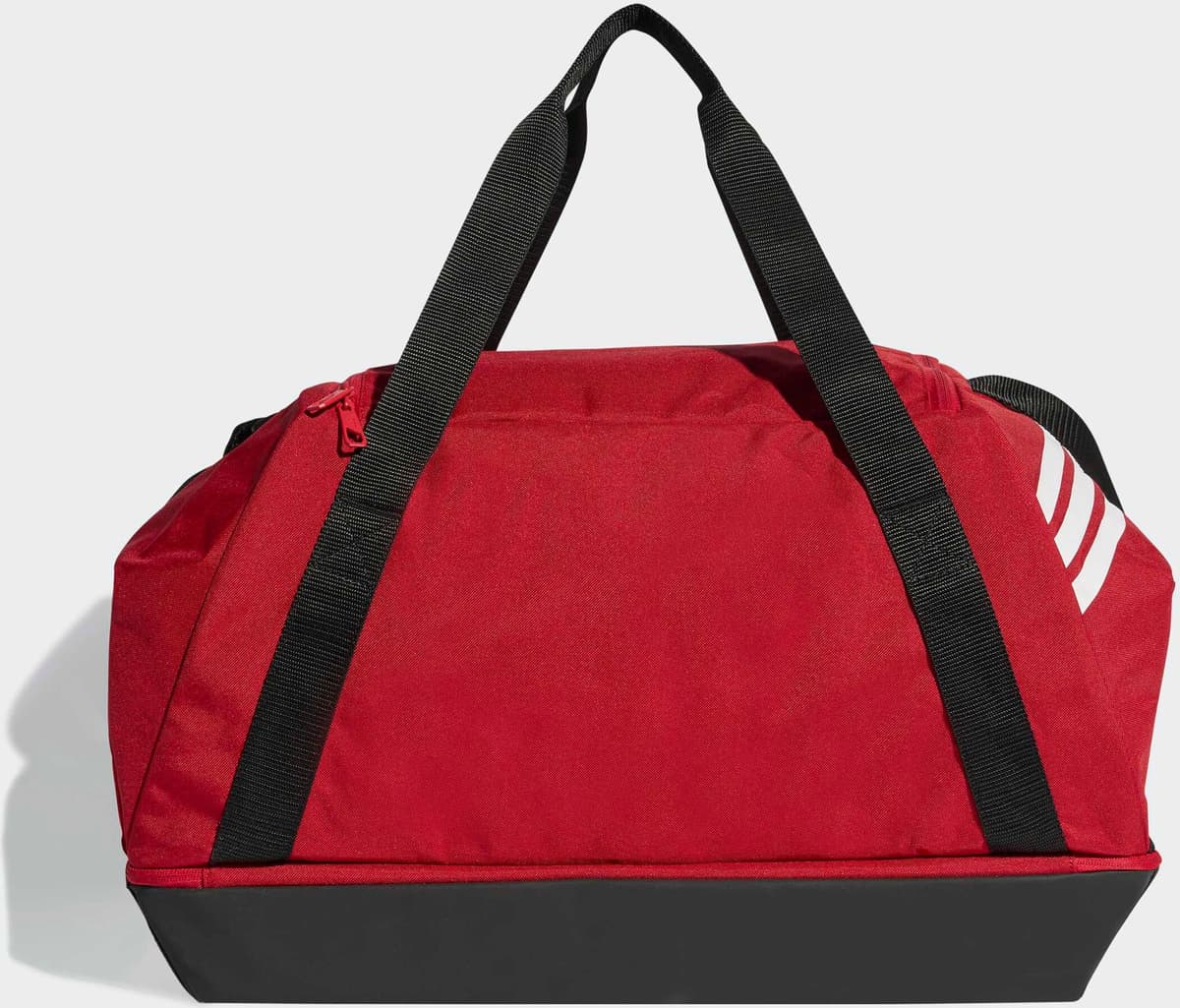 Sporttasche ADIDAS PERFORMANCE "TIRO MEDIUM DUFFELBAG MIT BODENFACH", team power rot 2, weiß, Obermaterial: 100% Polyester, Taschen Sporttasche team power rot 2, weiß Einheitsgröße