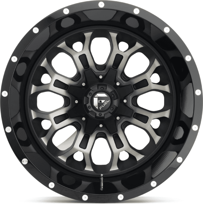 Fuel Off-Road Jantă de Aluminiu, FUEL D561 CRUSH, 18x9.0, ET 20, 8x165.1, 125.1, Gri