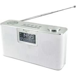 Soundmaster DAB700WE (DAB+, FM, Bluetooth), Radio, Silber