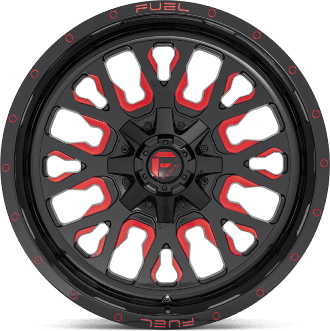 Fuel Off-Road Jantă de Aluminiu, FUEL D612 STROKE, 18x9.0, ET -12, 6x135 / 6x139.7, 106.1, Negru