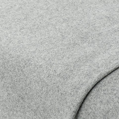 Baumwoll-Fleece, hellgrau