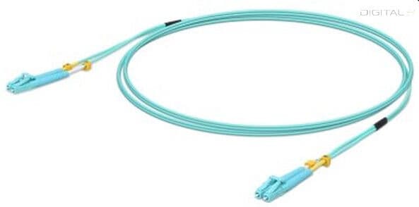 Ubiquiti UACC-OFC-MM-2M Duplex optikai patch kábel LC-LC csatlakozóval 50/125 OM3 PVC 2 m