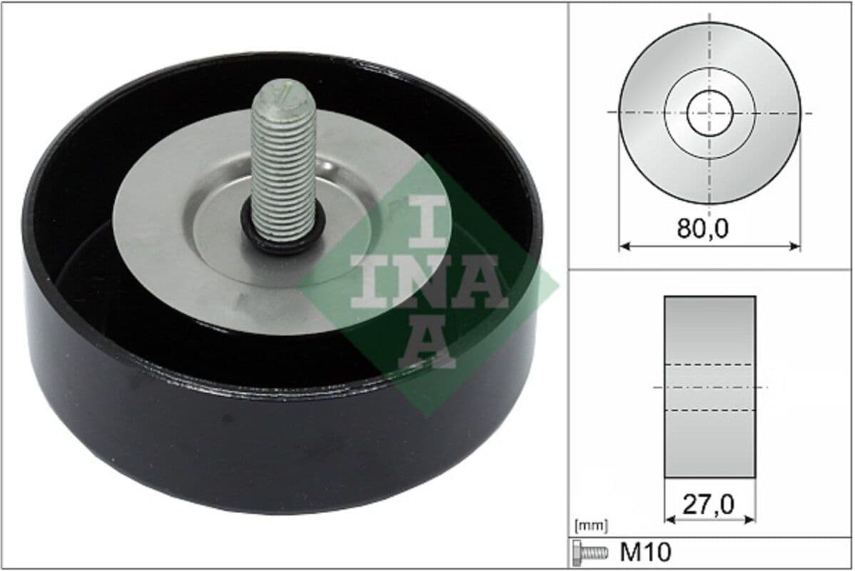 Schaeffler Ina V-snaar geleiderpoelie INA 532 0658 10