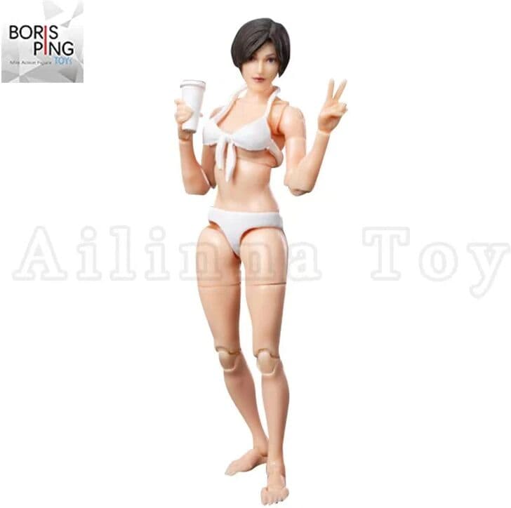 NONE Boris Ping Toys AK18 Series 1/18 Action Figure Wave 2 Blank Female Body Anime Model