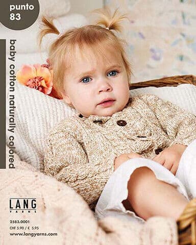 Lang Yarns Heft "Punto 83 Baby Cotton Naturally Colored"