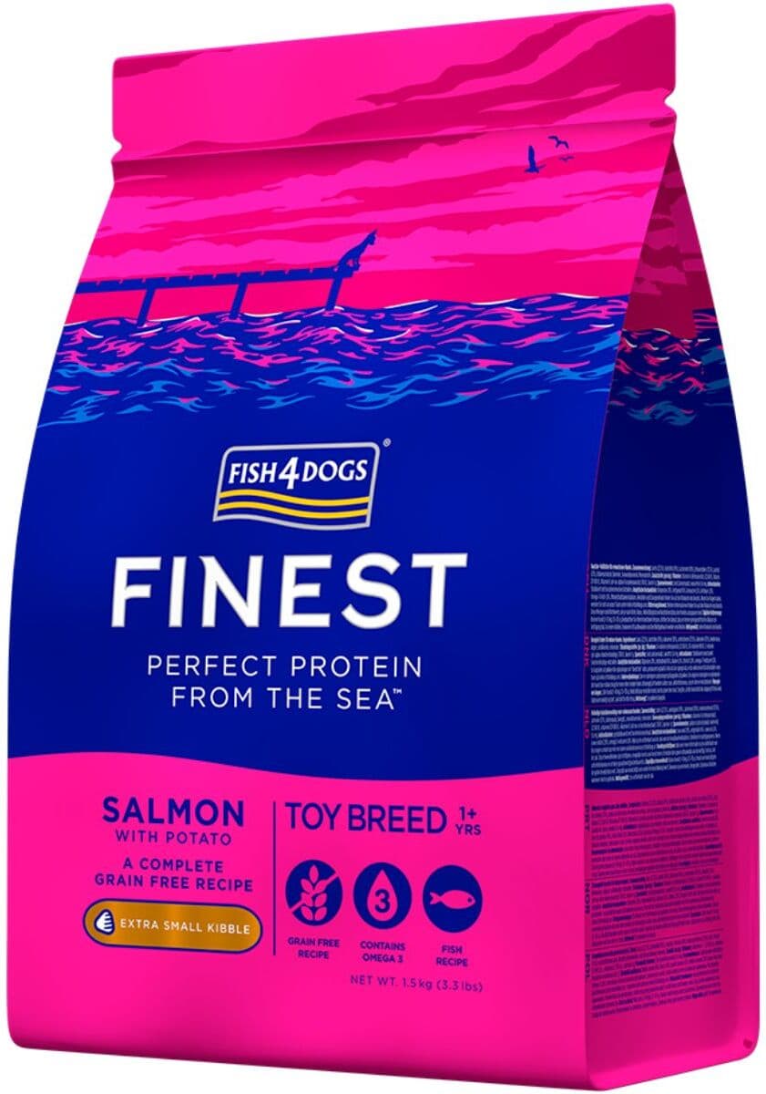Fish4Dogs Finest Adult Toy Breed Salmon Extra Small 1,5 Kg