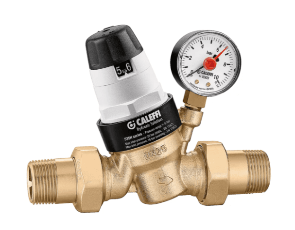 CALEFFI Riduttore di pressione con cartuccia estraibile 1" corpo in lega LOW LEAD 535061H 1”