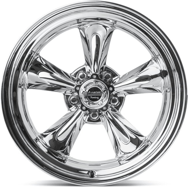 Jantă de Aluminiu, American Racing VN615 TORQ THRUST II, 17x8.0, ET 25, 5x114.3, 83.06, Crom
