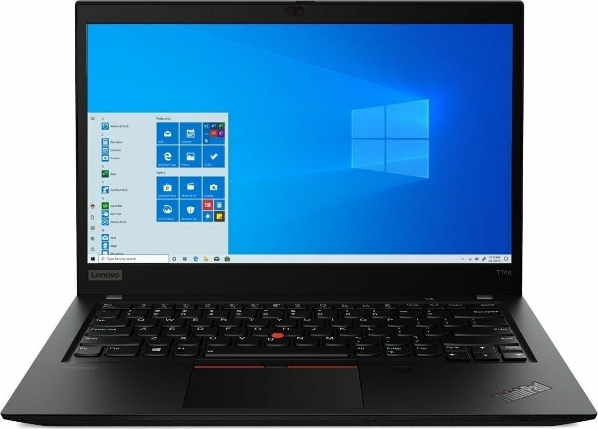 Lenovo ThinkPad T14s G1   i7-10610U   14"   32 GB   1 TB SSD   Touch   svart   Win 11 Pro   DE