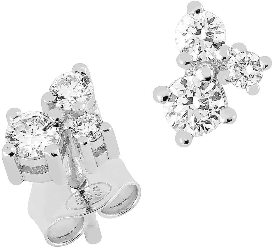 Sandberg Aamukaste timanttikorvakorut 0.32ct V-333w