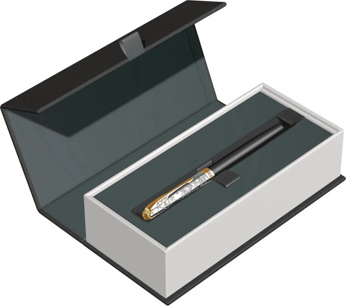 Stilou Parker Sonnet Royal Impression Silver and Gold