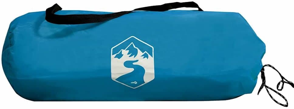 vidaXL Bâche de camping bleu 360x294 cm imperméable