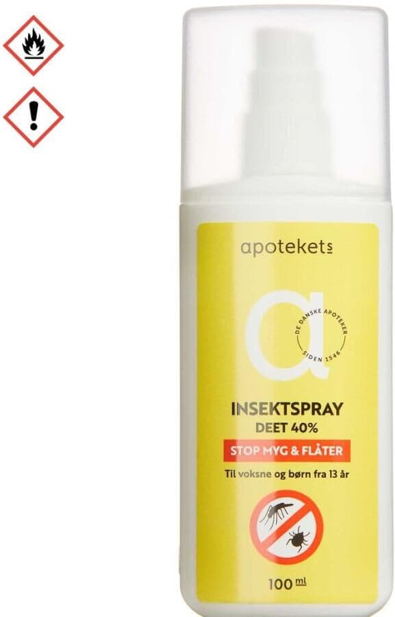 Apotekets Insektspray DEET 40% 100 ml