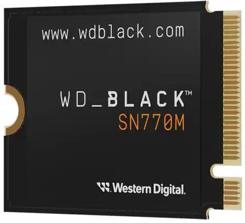 Western Digital SSD Black SN770M 2TB TLC 3D NAND Gen4 M.2 NVMe