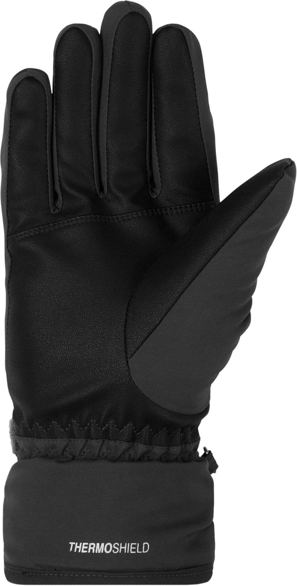 Skihandschuhe ZIENER "KISAR-Z AQUASHIELD DAMEN", Damen, Gr. 8,5, schwarz, Kunstfaser, Handschuhe Skihandschuhe, wasserdicht, winddicht, atmungsaktiv, warm, weiches Fleece-Futter
