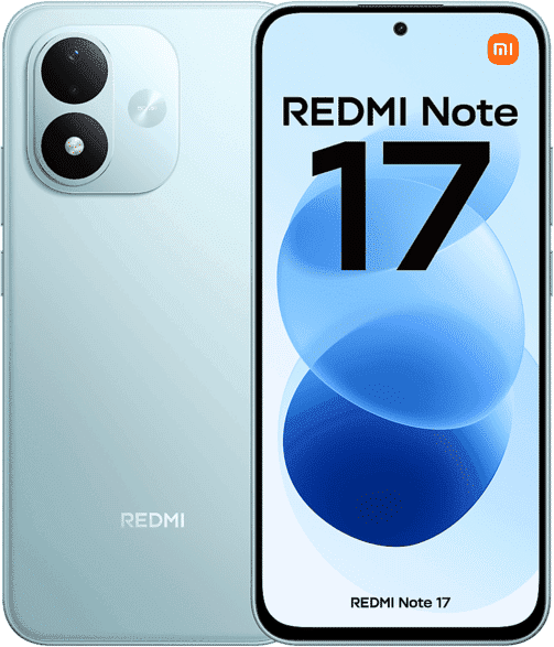 Xiaomi Redmi Note 17, Azul, 256GB, 6GB RAM, 6.99" AMOLED, Snapdragon 6s 4G Gen 2, 7700 mAh