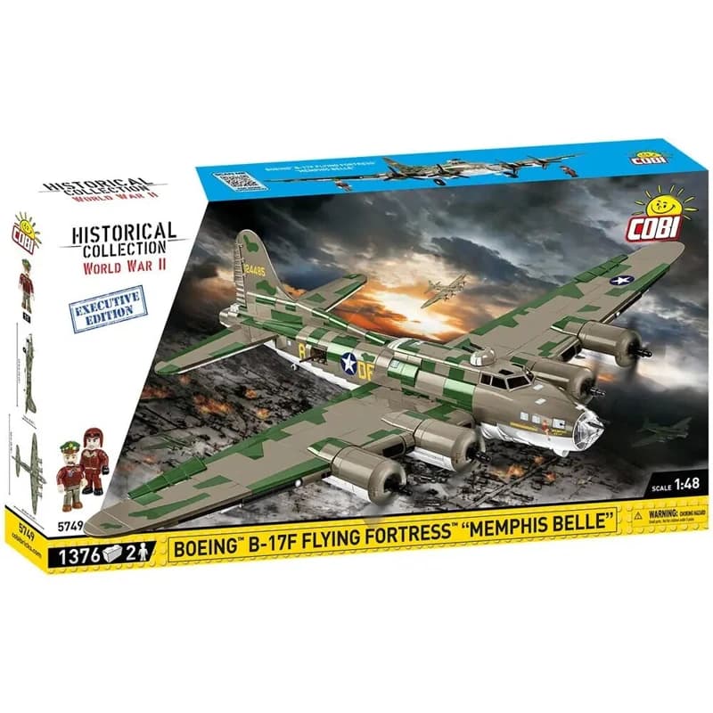 Cobi Τουβλάκια Boeing B17-F Flaying Fortress Memphis Belle για 7+ Ετών 1376τμχ