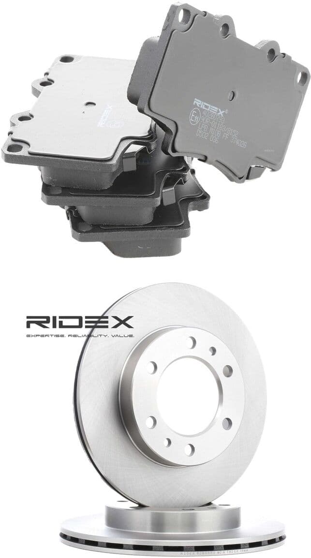RIDEX 3405B1992 Bremsscheiben und -beläge