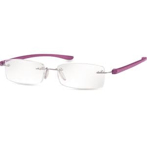 Eschenbach Lesebrille Purpur, für Arbeitsplatz, mit Etui, Dioptrien +1,50