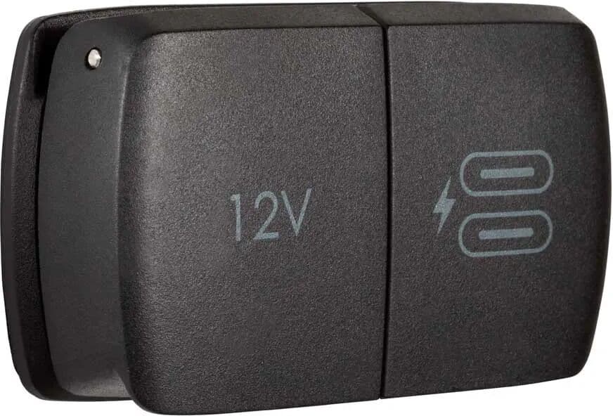 Scanstrut Conector Flip Pro Multi 12v Black One Size