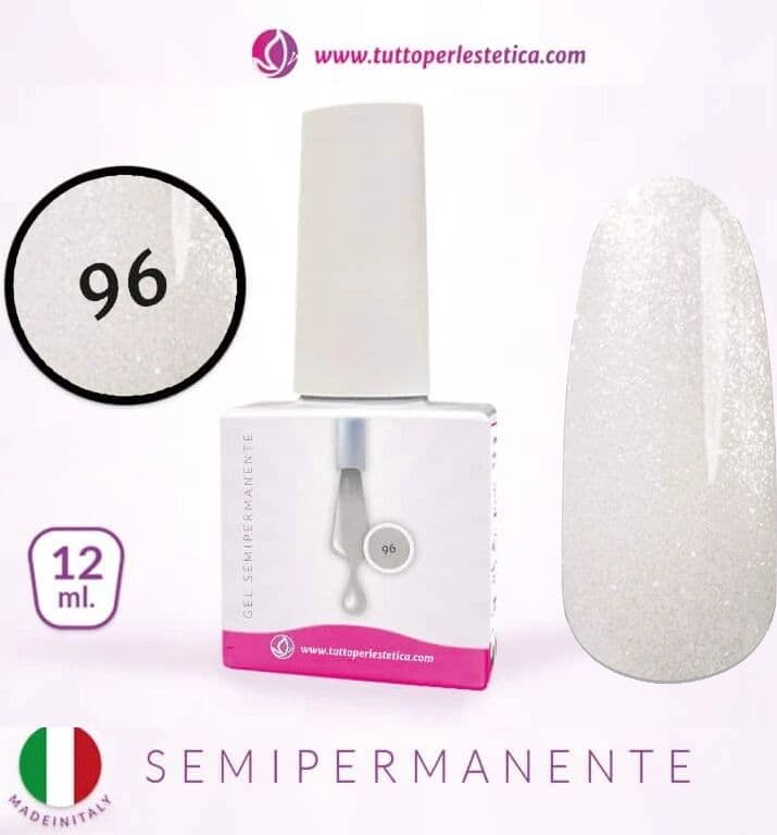 Tuttoperlestetica Semipermanente colore N 96 da 12 ML Hema e TPO Free