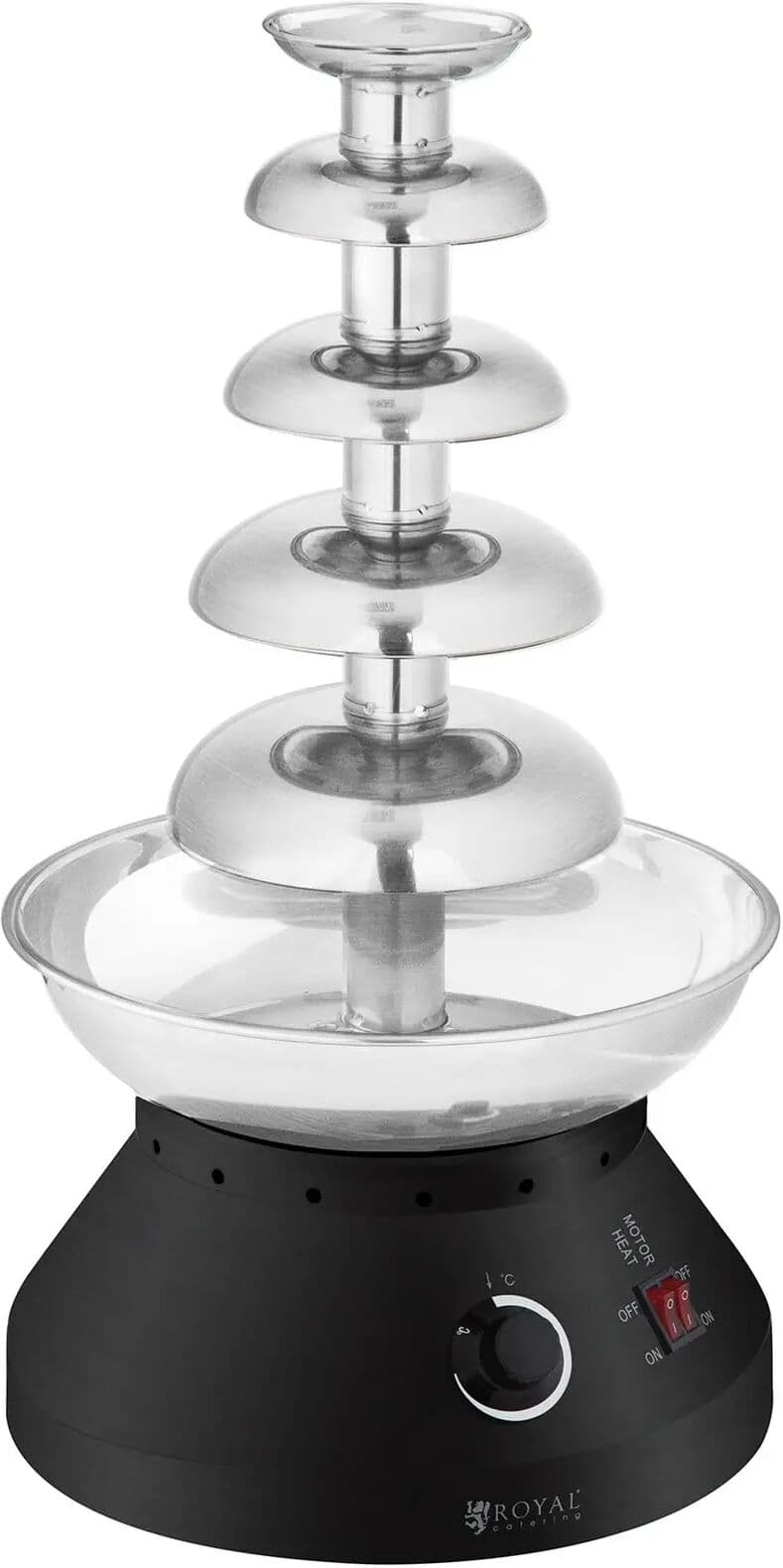 Royal Catering Suklaalähde - 5 kerrosta - 4 l RCCF-210