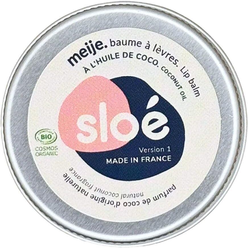 Sloe  - Meije Baume À Lèvres Réparateur Noix De Coco - Soin Visage