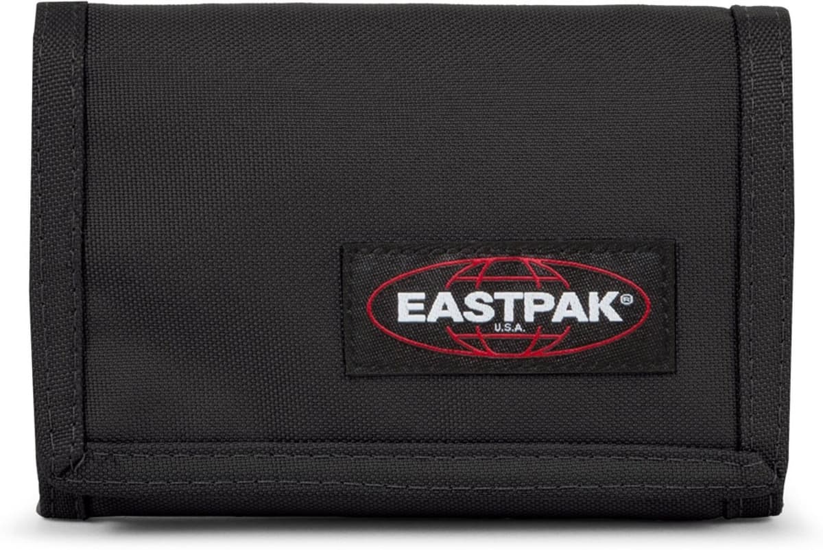 Eastpak "CREW SINGLE" Dreifach gefaltete Brieftasche im praktischen Design schwarz Einheitsgröße