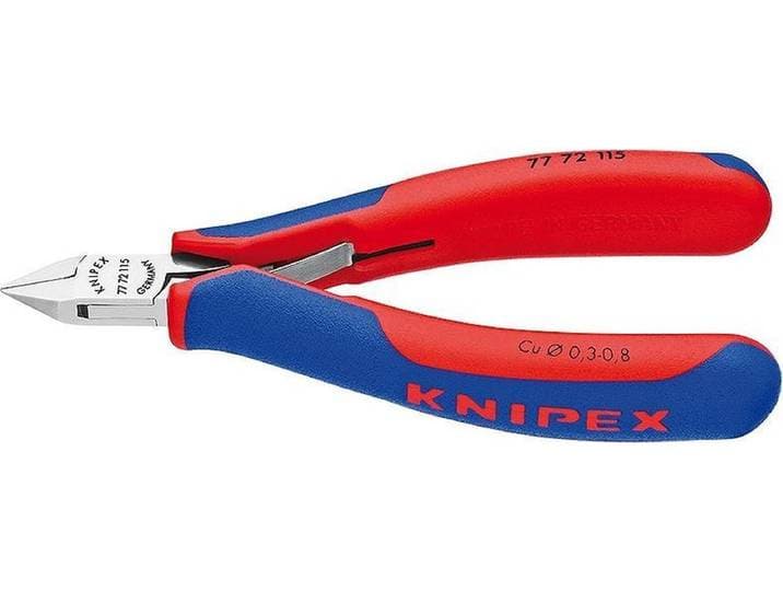 Knipex 77 72 115 Zijsnijtang Spitse mini kop 115mm