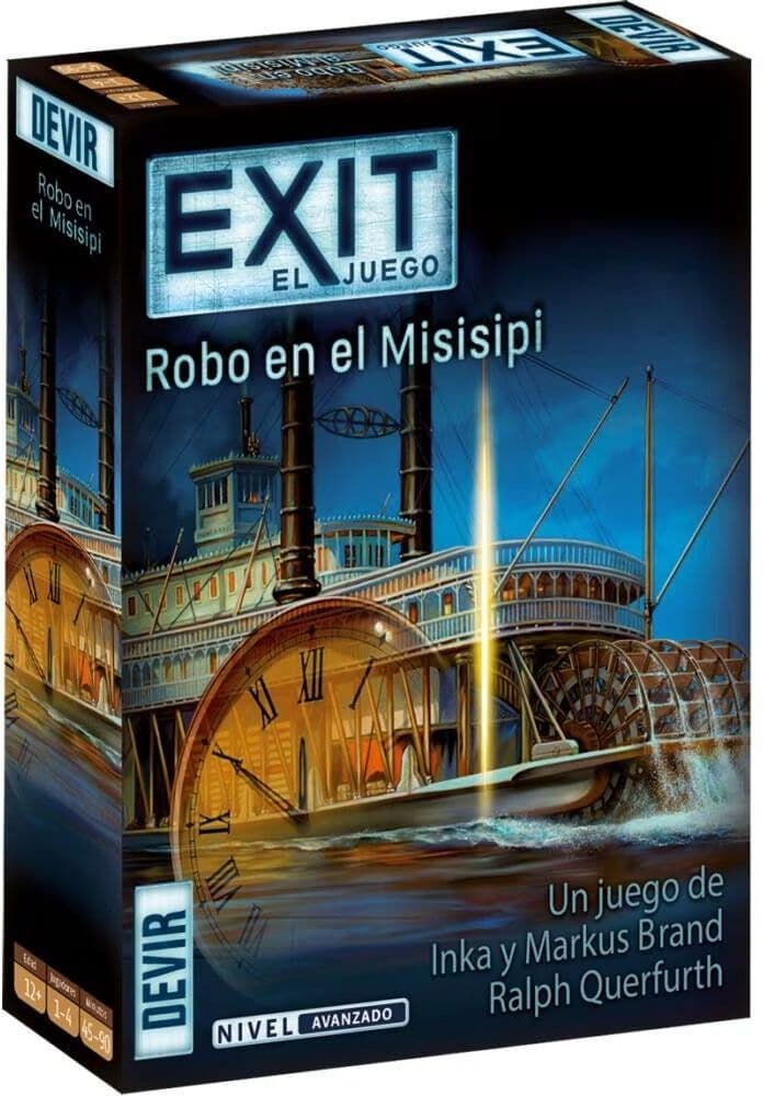 Devir Juego De Mesa Exit 14 Robo En El Misisipi Talla Única Unisex