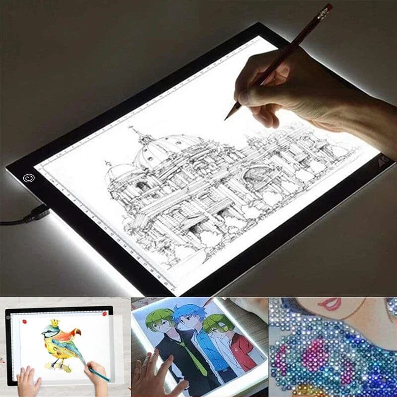Tablike A4/A3/A2 Drawing tablet wacom Digital Graphic Tablet LED Diamond Painting Light Pad Board Portable Board for X-ray film viewer