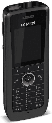 Mitel 5614 Téléphone sans fil DECT écran couleur, Bluetooth et touche alarme