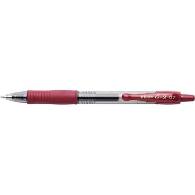 PILOT Gelschreiber G2-7 dunkelrot