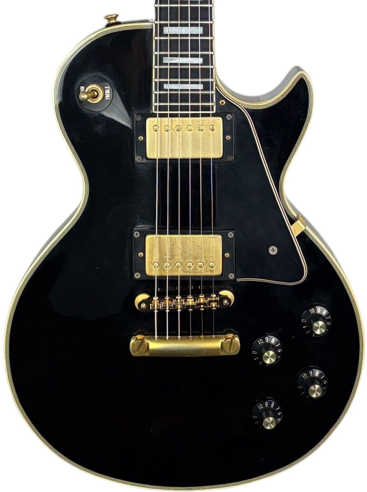 Greco Les Paul Custom lata 90. - Ebony   Heban - Refurbished